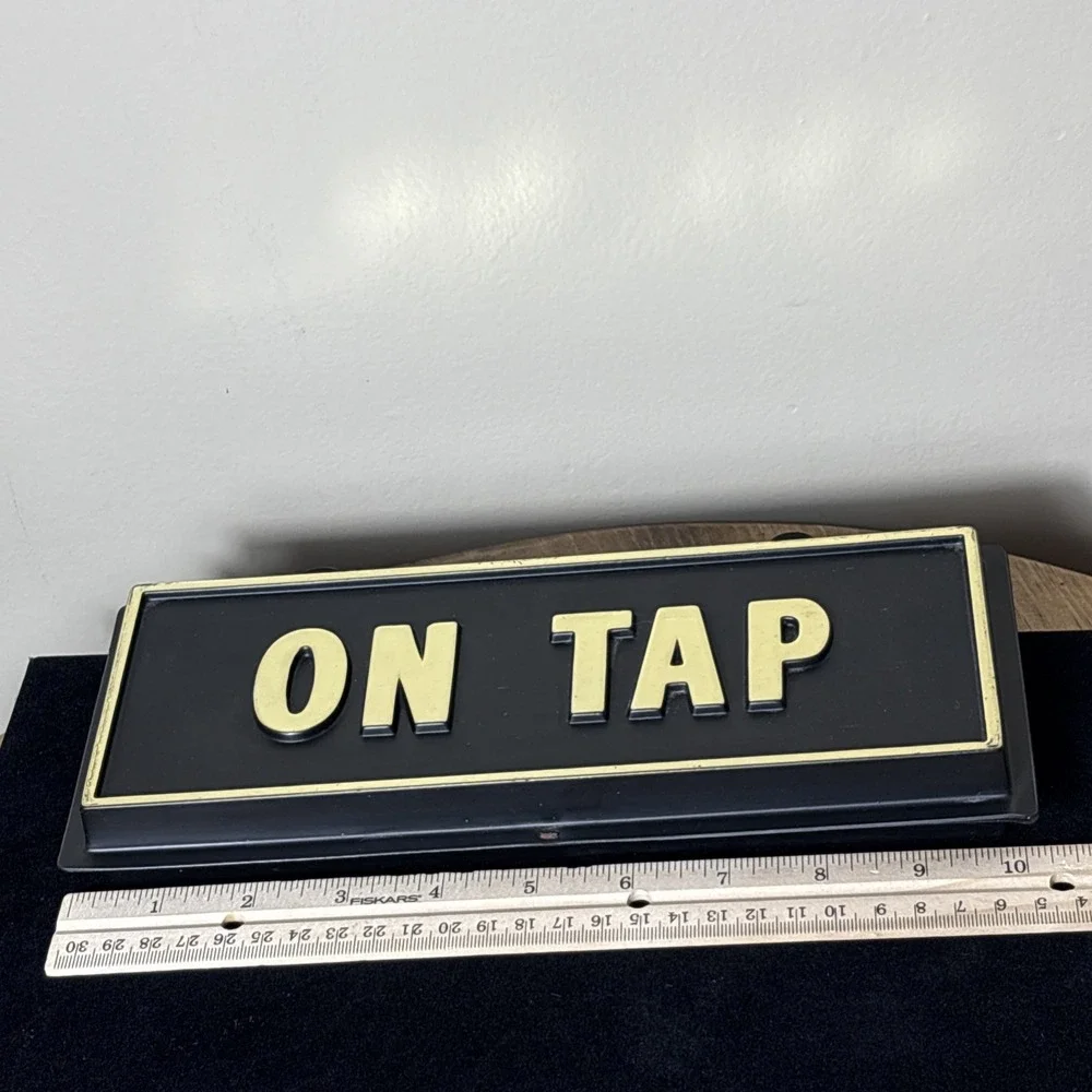 Plastic Hanging Bar‎ Sign 2 Sided 